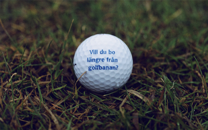Svensk Fastighetsförmedling – Golfbollen